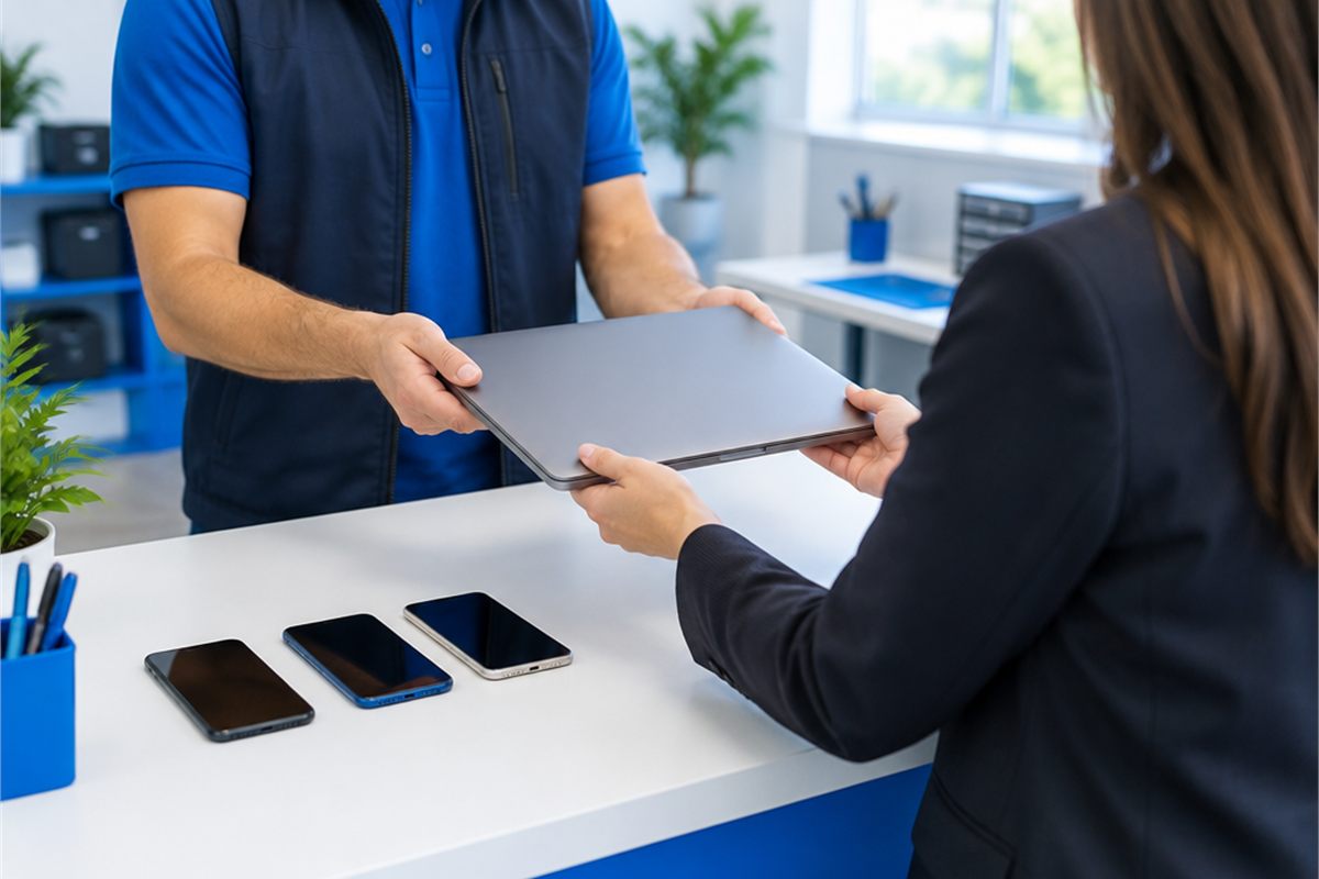 Commerces, TPE, PME : faire réparer ordinateurs, smartphones et tablettes professionnels près de chez vous