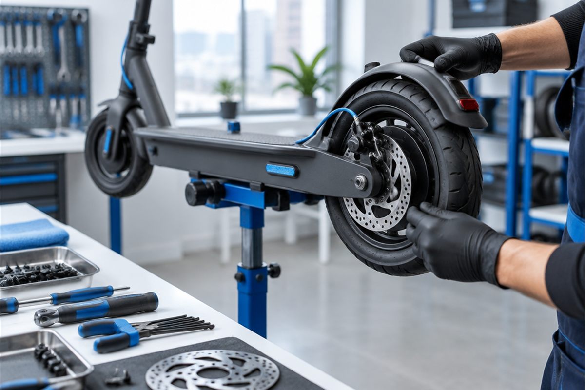 Réparation de trottinette électrique près de chez vous : pneus, batterie, freins et contrôleur (2026)